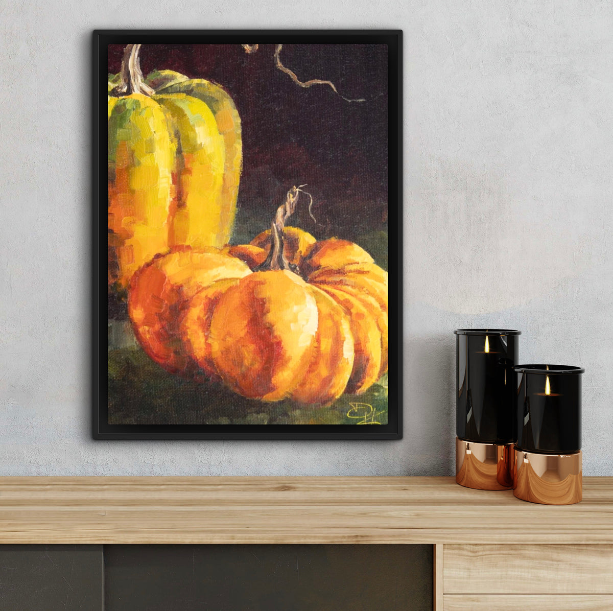 Pumpkin Pair